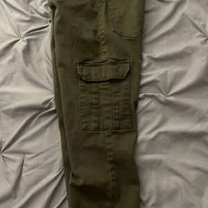 H&M green cargo pants